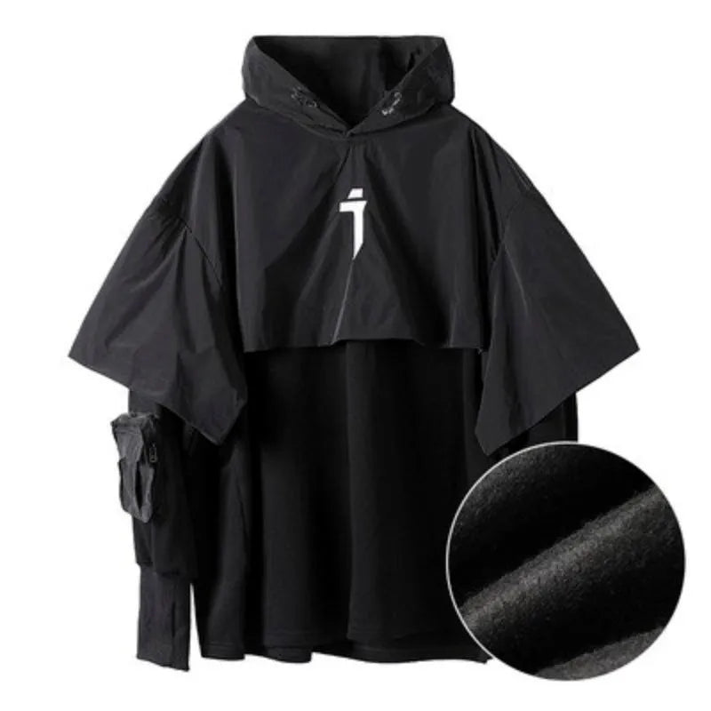 Heavy Industry Shawl Casual Hooded Sweater - Bellarte Enchanté Heavy Industry Shawl Casual Hooded Sweater